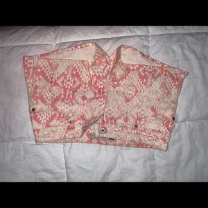 Colorful Jean shorts